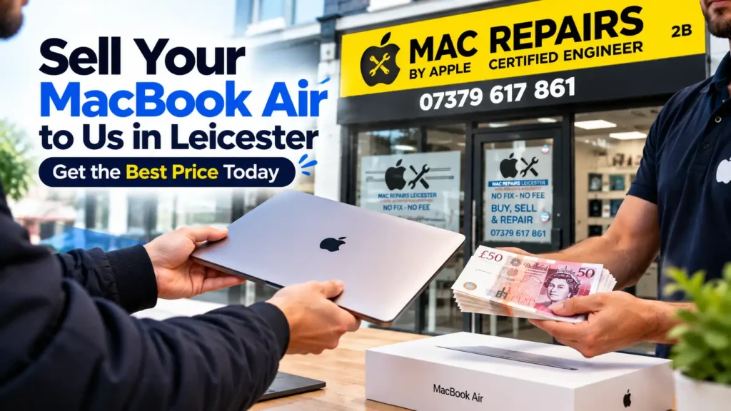 Sell your MacBook Air in Leicester for a competitive price